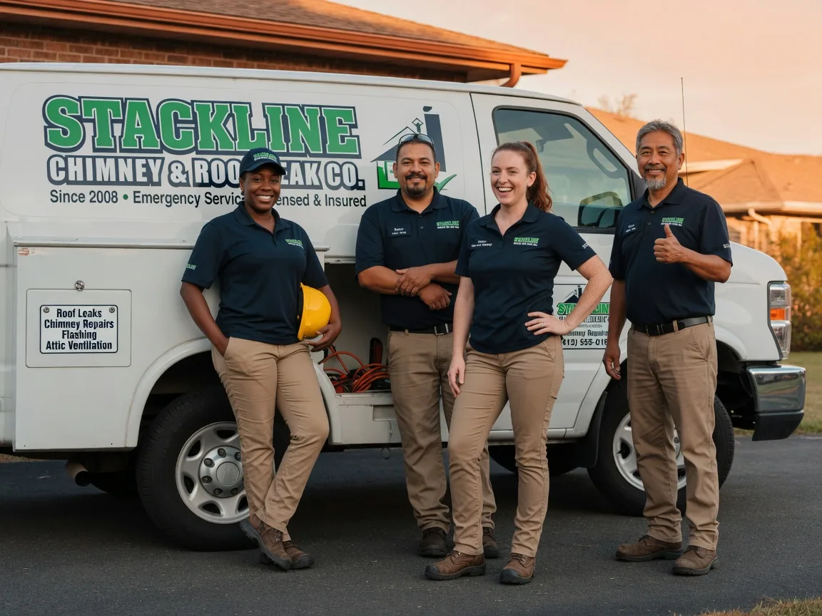 Chimney flashing repair company in Island Park, NY